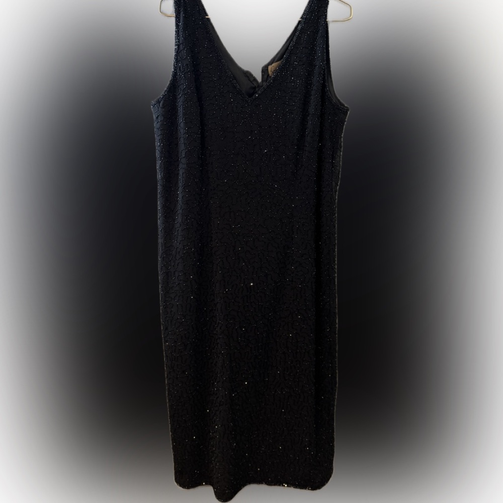 Vintage Lori M  Collection Black Dress